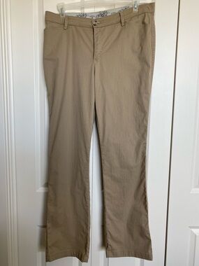 Riders by Lee Women’s Classic Khaki Pants - Tailored Straight Fit